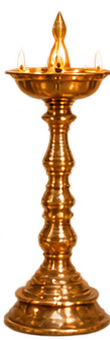Brass Lamp Left